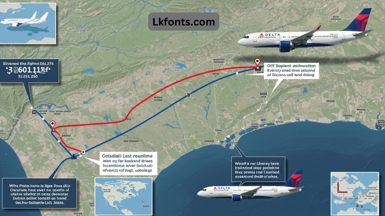 delta flight dl275 diverted lax