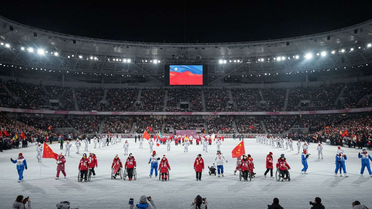 a 2022. évi téli paralimpia megnyitó ceremóniája